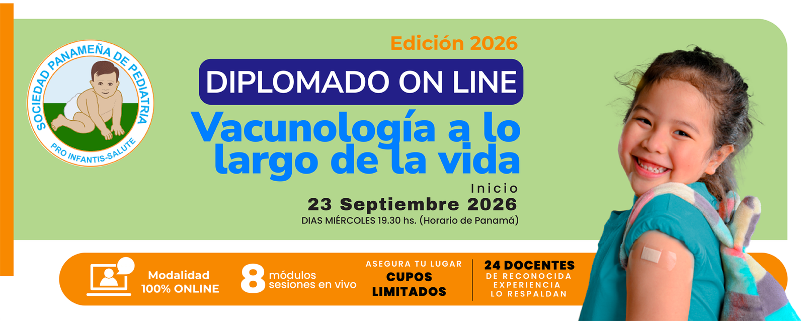 Diplomado: Vacunología a lo largo de la vida